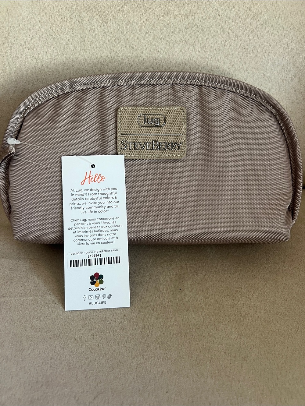 NWT Lug Decoder Ultra X Pouch: Steve Berry Sand